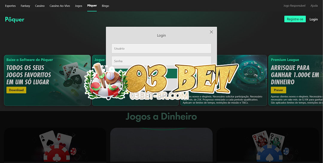 03 bet login